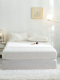 Off White Solid – Fitted Sheet