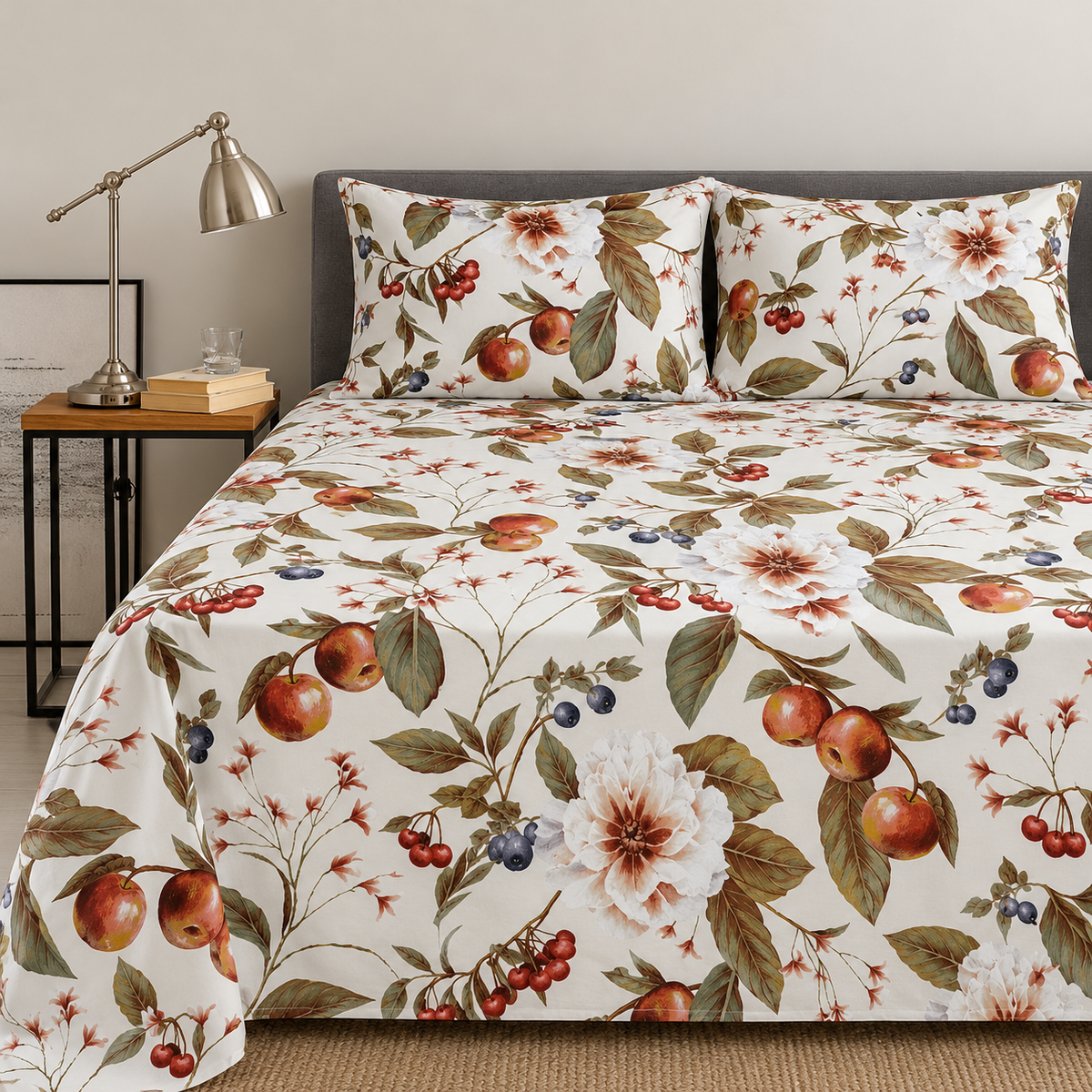 Blooming Orchard - Complete bedsheet