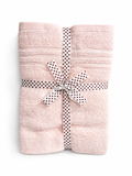 3-Piece Cotton Towel Set – Pink