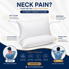 Comfort Plus Pillow – 1 year warranty