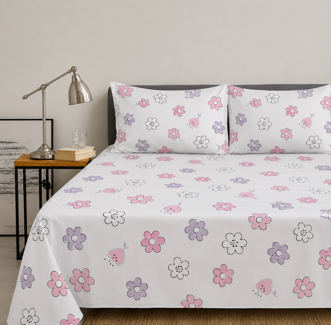 Wildflower Wings – Complete bedsheet