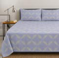 Periwinkle Petal – Complete Bedsheet