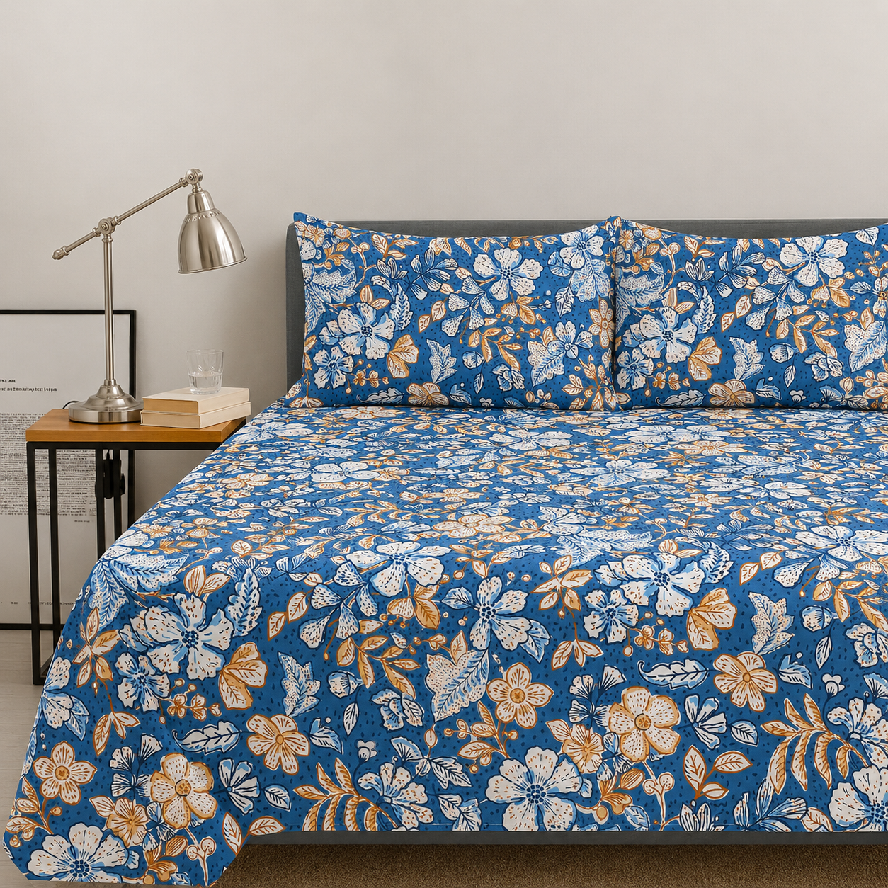 Ocean bloom – Fitted sheet