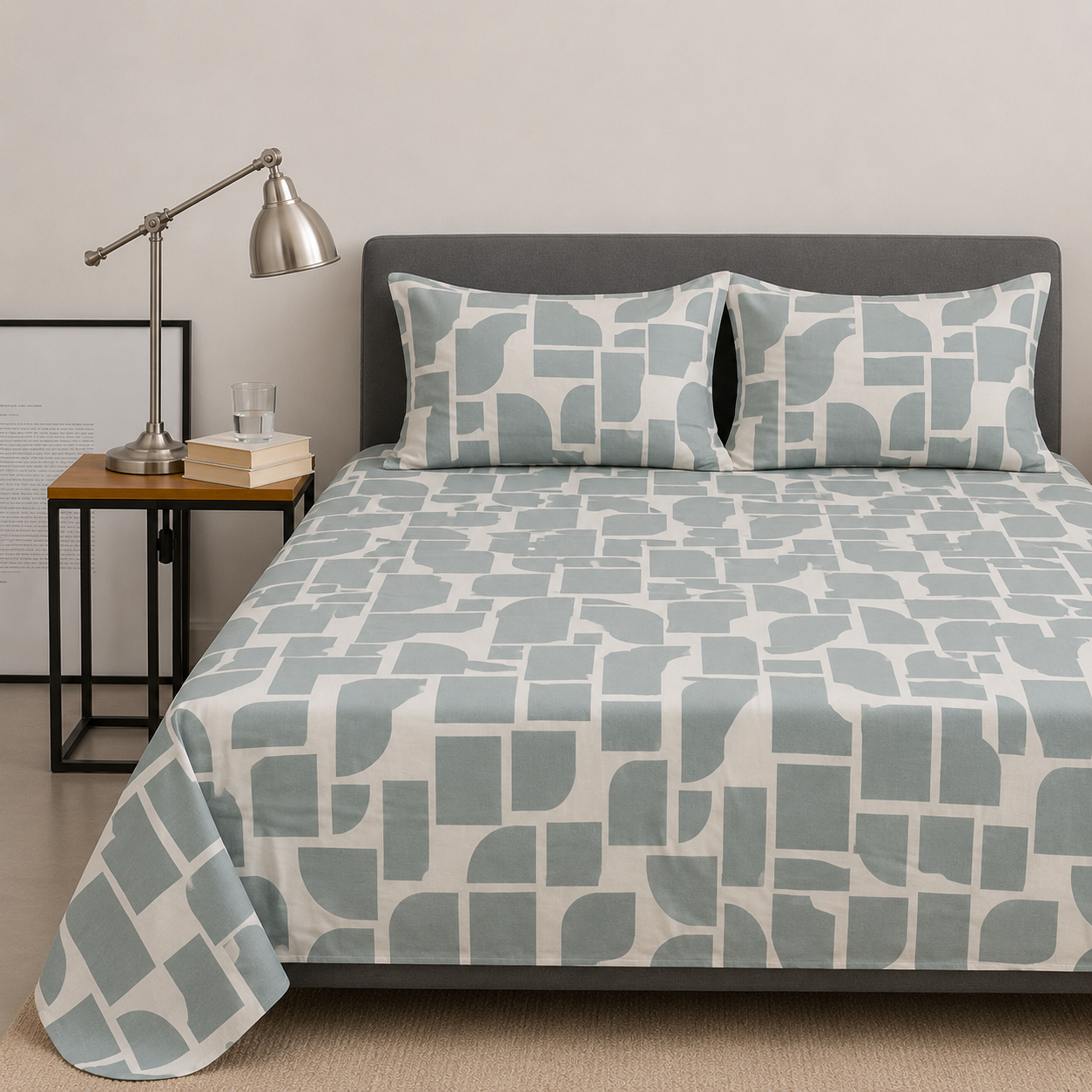 Soft Geometry – Fitted Sheet
