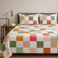 Modern Check - Complete bedsheet