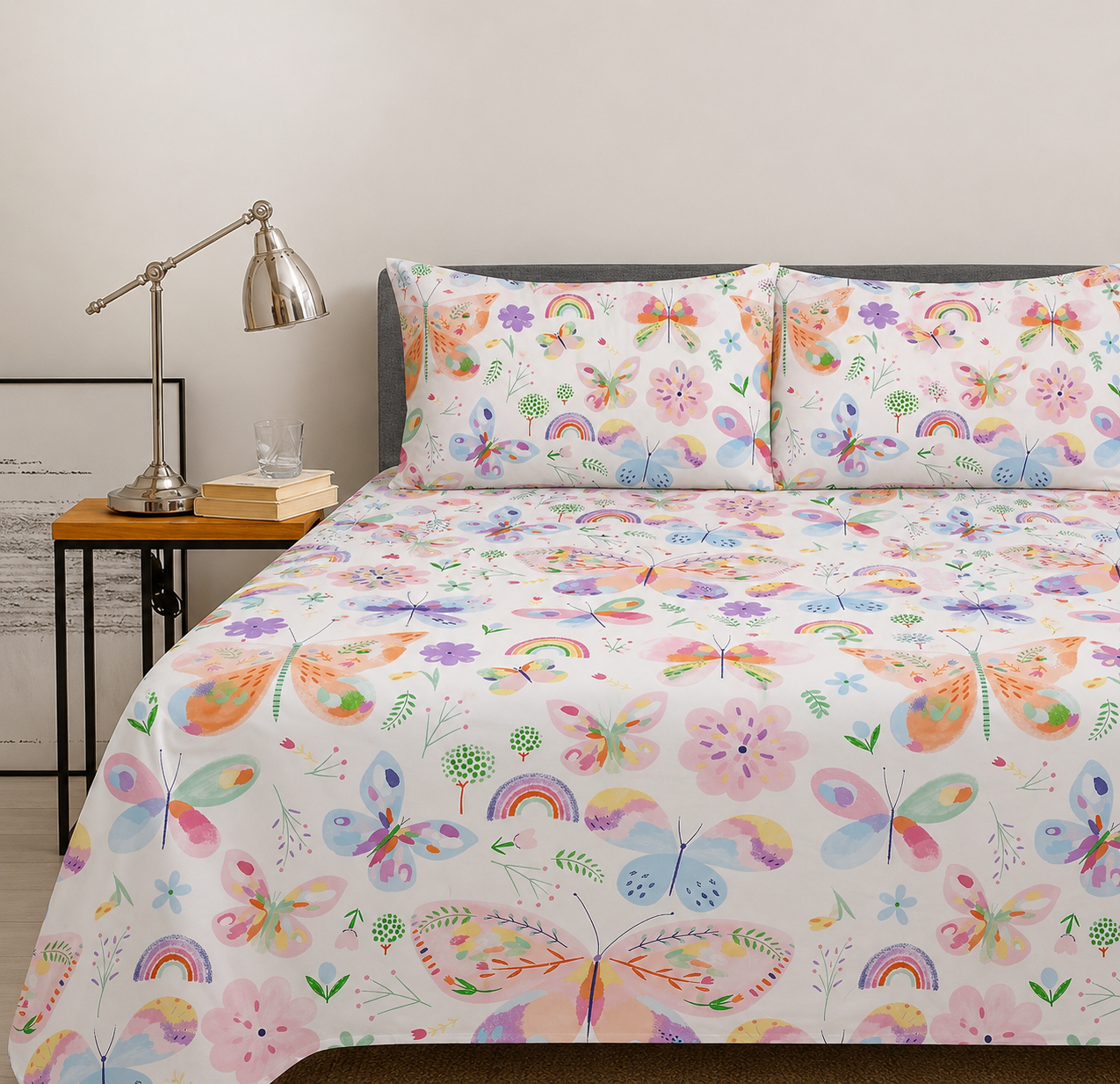Whimsical Meadow - Complete bedsheet