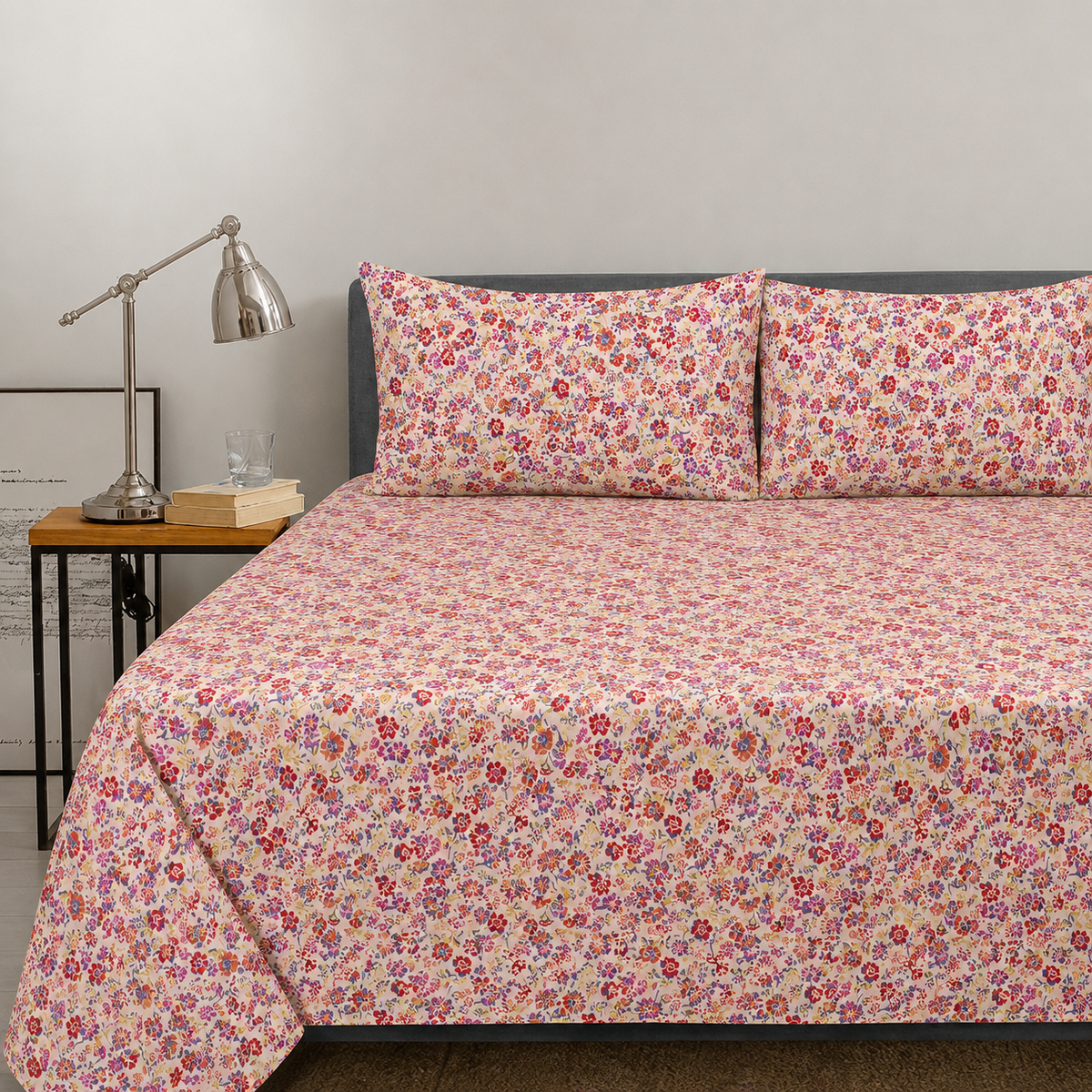Floral Confetti - Complete bedsheet