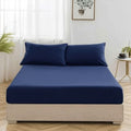 Blue Solid – Fitted Sheet