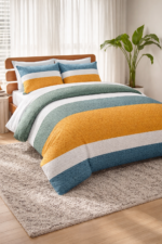 Modern Stripe Print - Complete bedsheet - Image 2