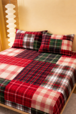 Heritage Tartan Patchwork – Fitted sheet