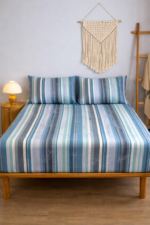 Aqua Lines – Fitted sheet