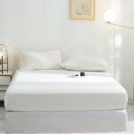 Off white Solid - Complete bedsheet