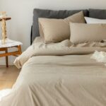 Beige solid - Complete bedsheet