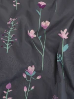 Midnight Blossom Garden – Complete bedsheet - Image 2