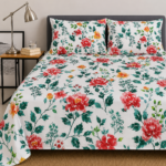 Scarlet Bloom - Complete bedsheet